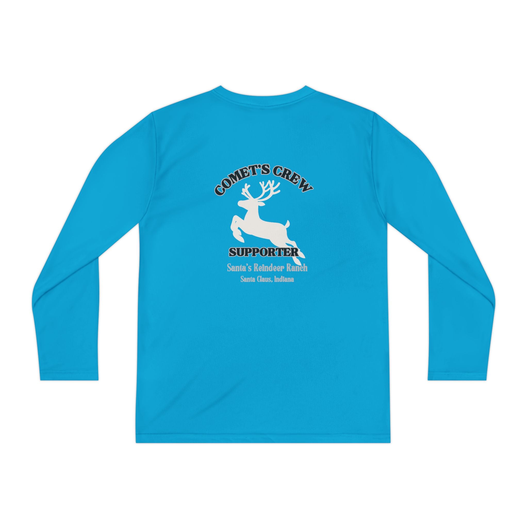 Youth Long Sleeve Competitor Tee for Sports Enthusiasts, Comfortable Active Wear, Perfect for Team Events, Sports Day, Gifts for Young [...]