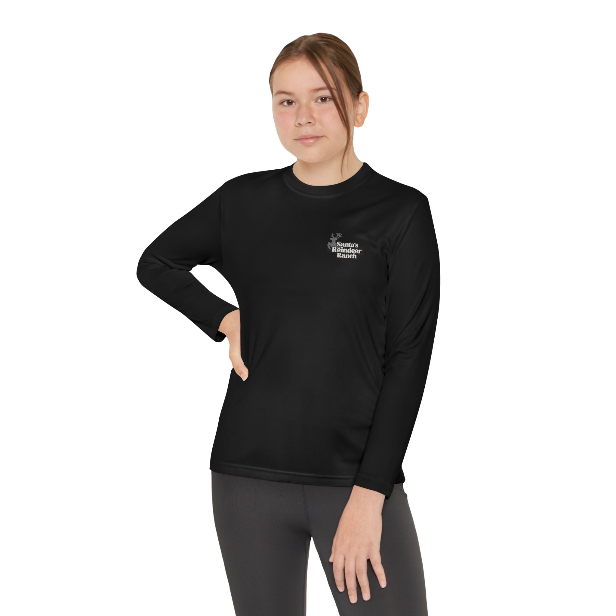 Youth Long Sleeve Competitor Tee for Sports Enthusiasts, Comfortable Active Wear, Perfect for Team Events, Sports Day, Gifts for Young [...]