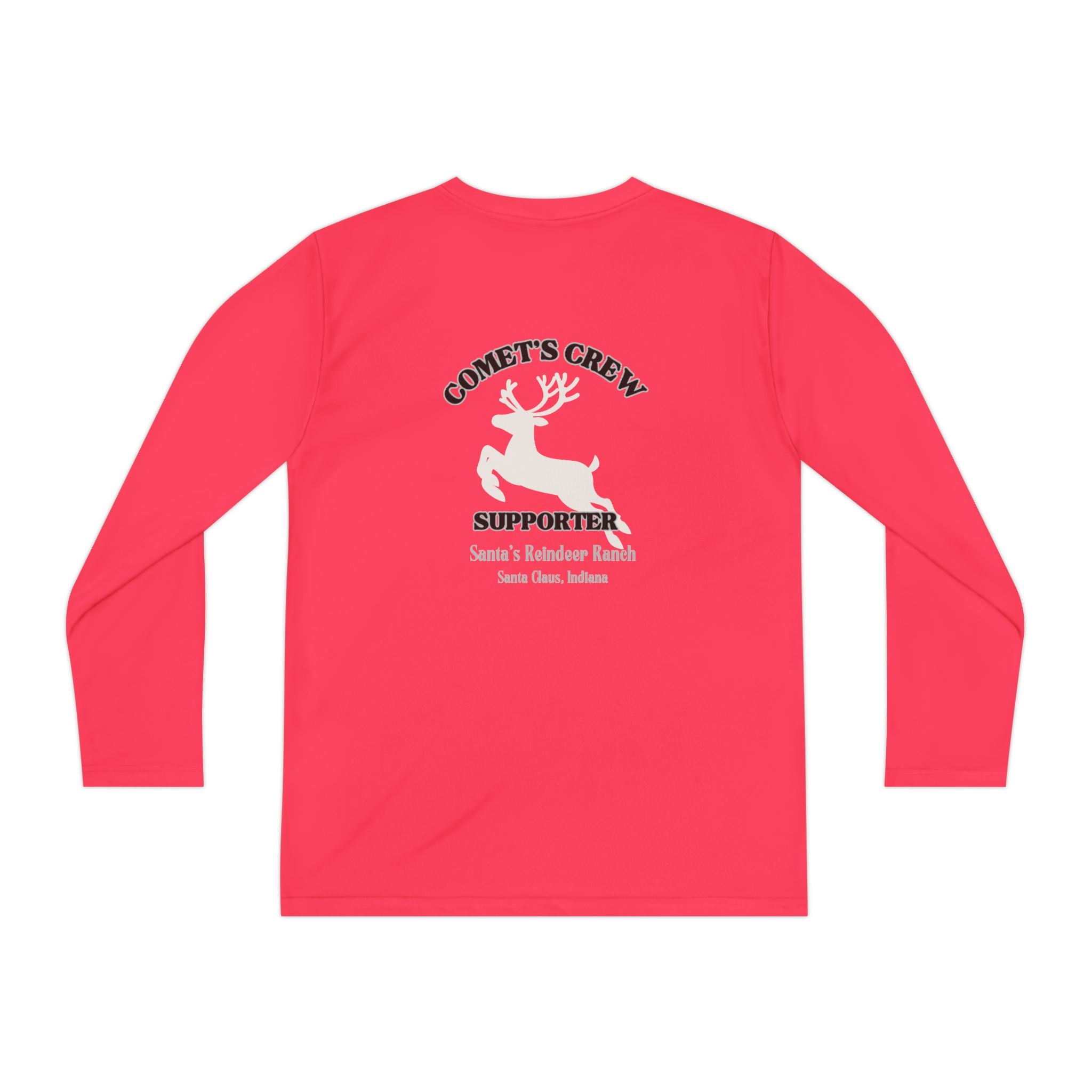 Youth Long Sleeve Competitor Tee for Sports Enthusiasts, Comfortable Active Wear, Perfect for Team Events, Sports Day, Gifts for Young [...]