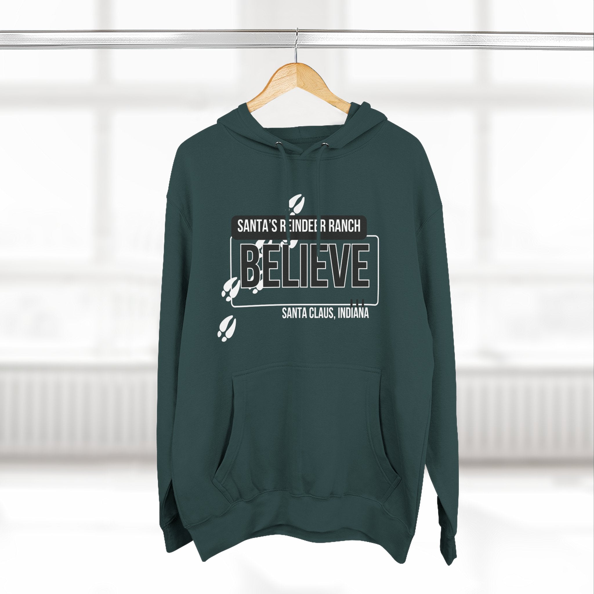 Santa's Ranch Believe Hoodie