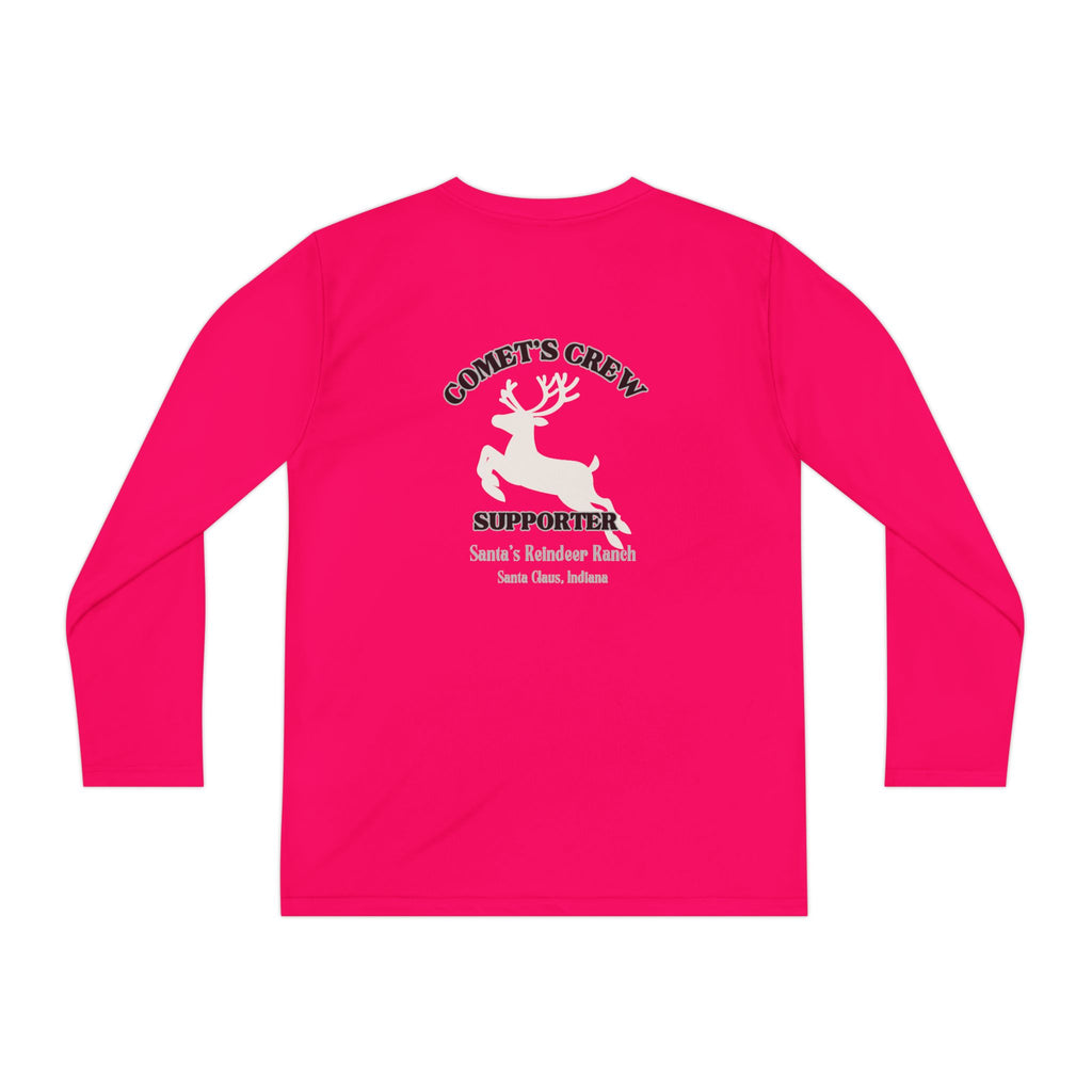 Youth Long Sleeve Competitor Tee for Sports Enthusiasts, Comfortable Active Wear, Perfect for Team Events, Sports Day, Gifts for Young [...]