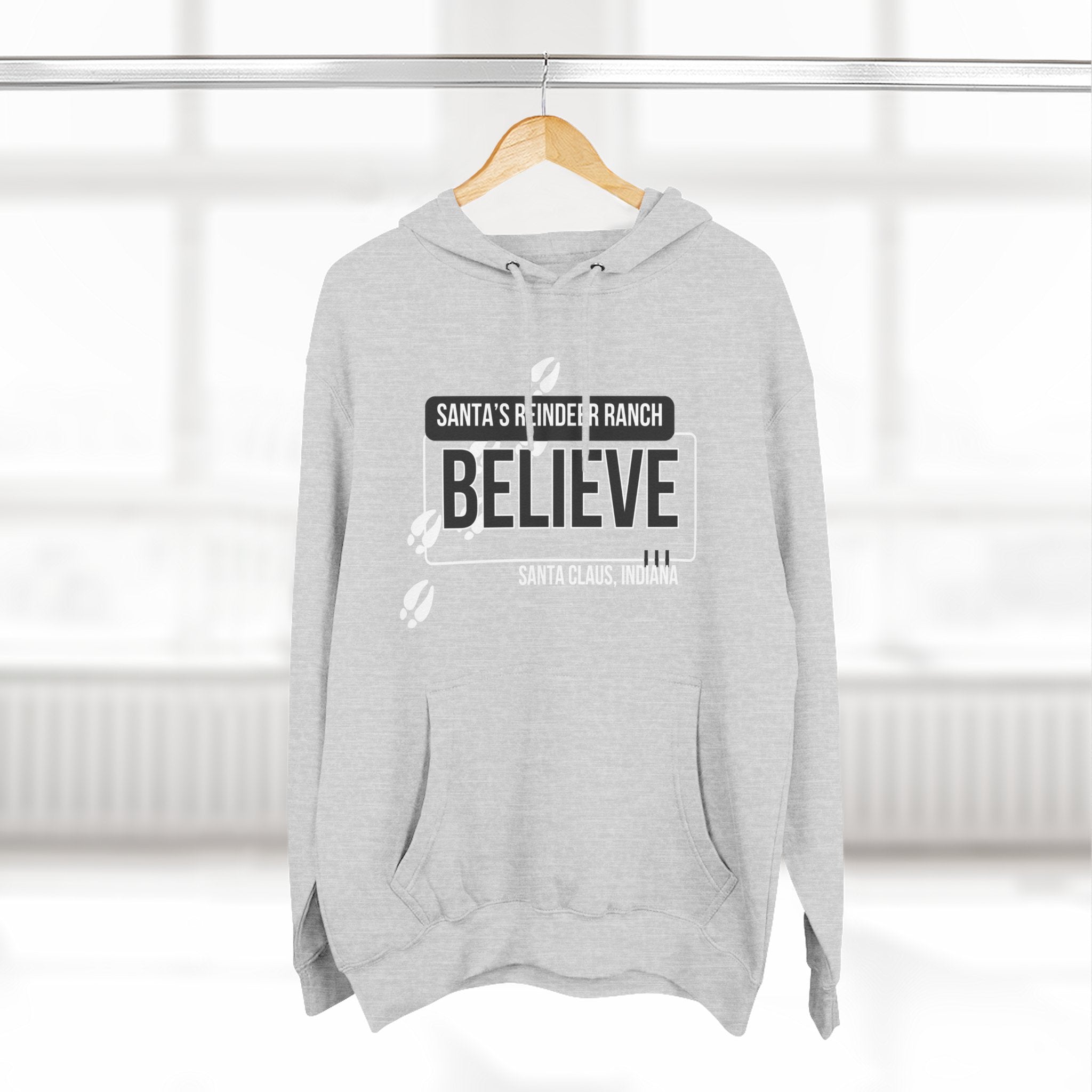 Santa's Ranch Believe Hoodie