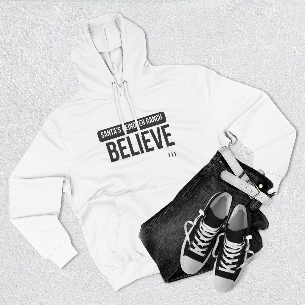 Santa's Ranch Believe Hoodie