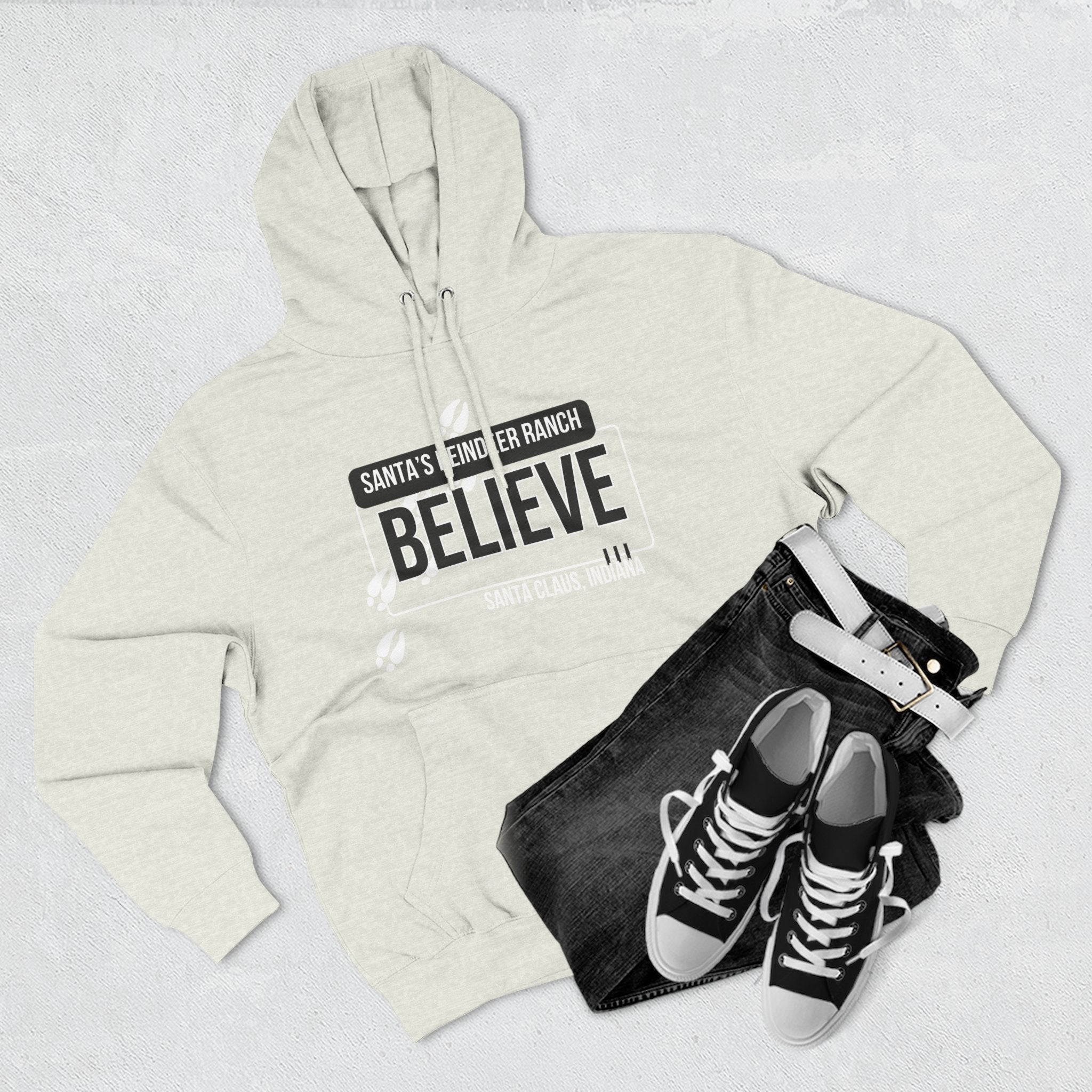 Santa's Ranch Believe Hoodie