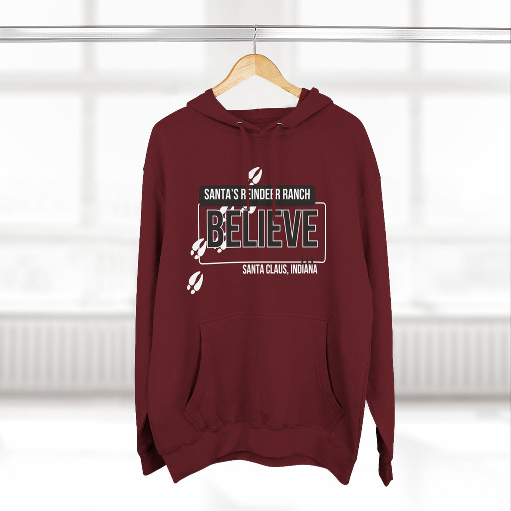 Santa's Ranch Believe Hoodie