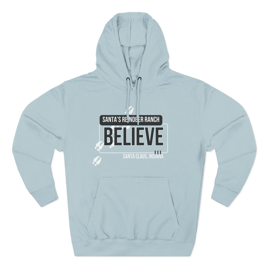 Santa's Ranch Believe Hoodie