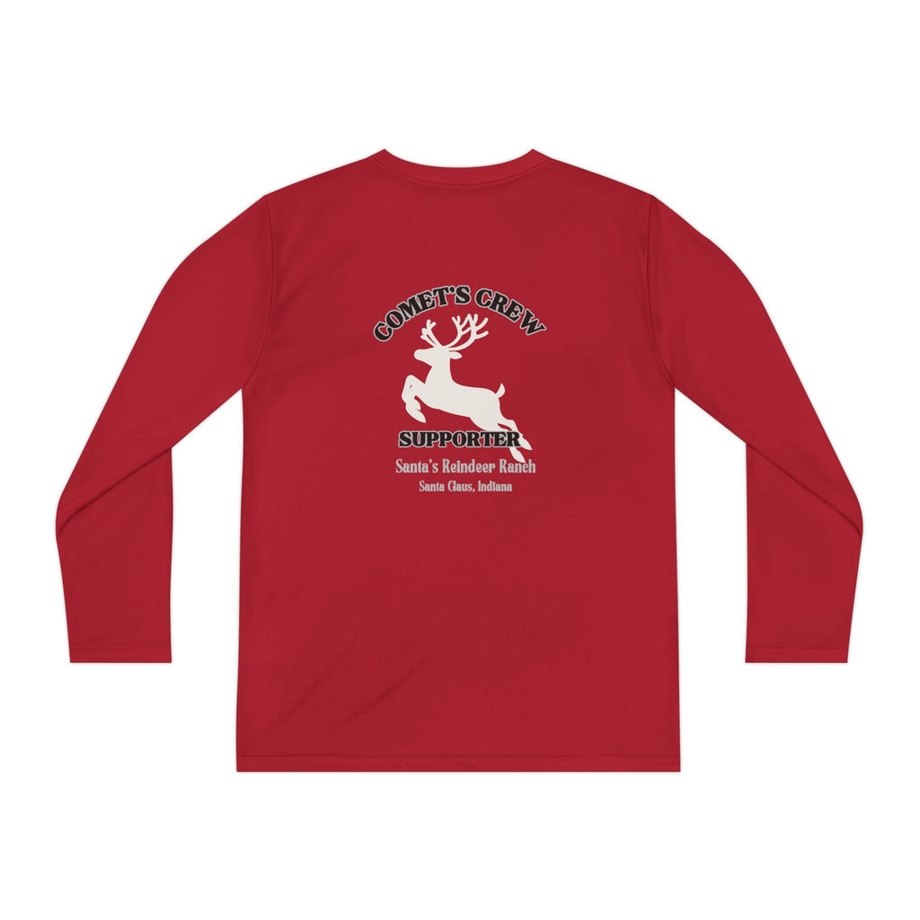 Youth Long Sleeve Competitor Tee for Sports Enthusiasts, Comfortable Active Wear, Perfect for Team Events, Sports Day, Gifts for Young [...]