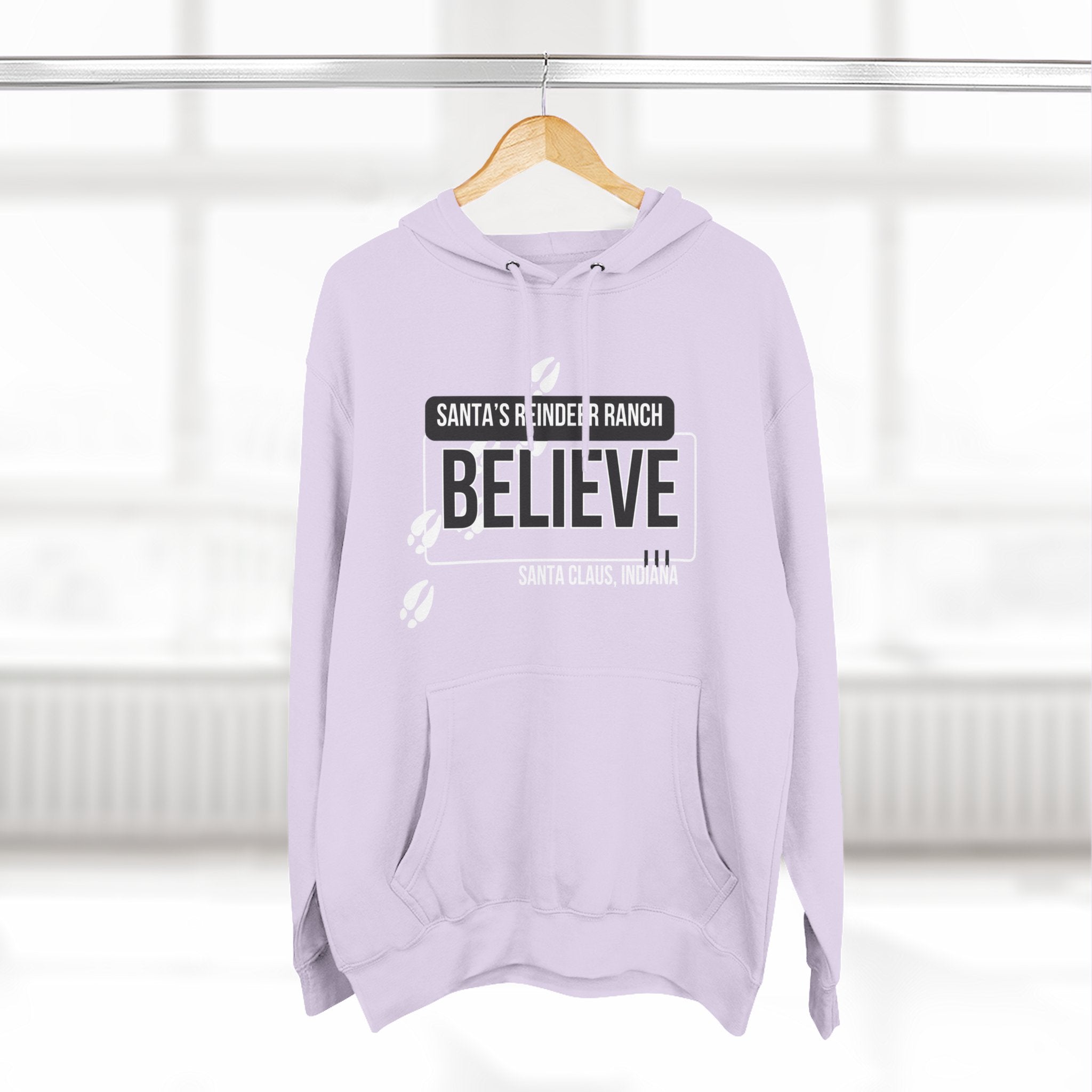 Santa's Ranch Believe Hoodie