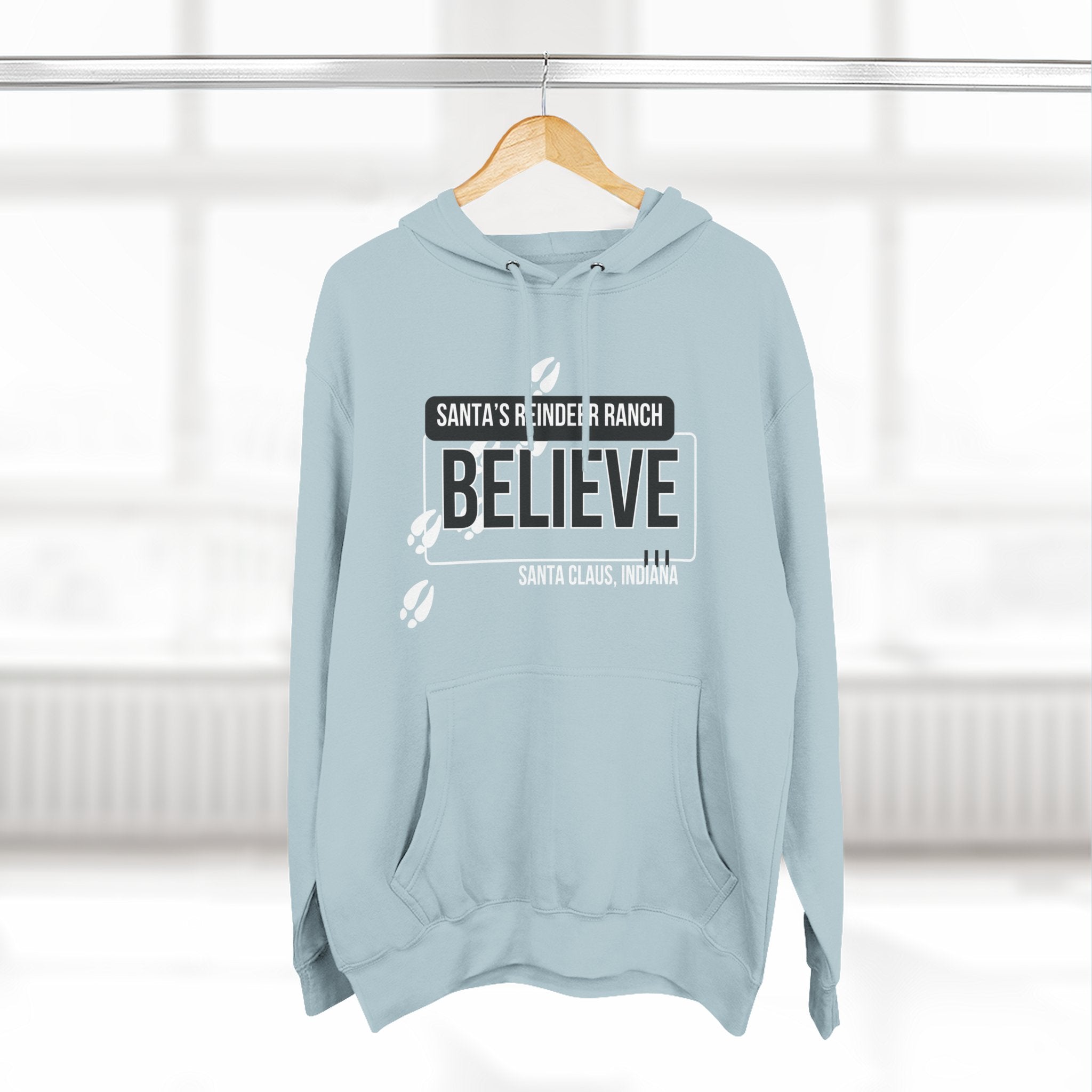 Santa's Ranch Believe Hoodie