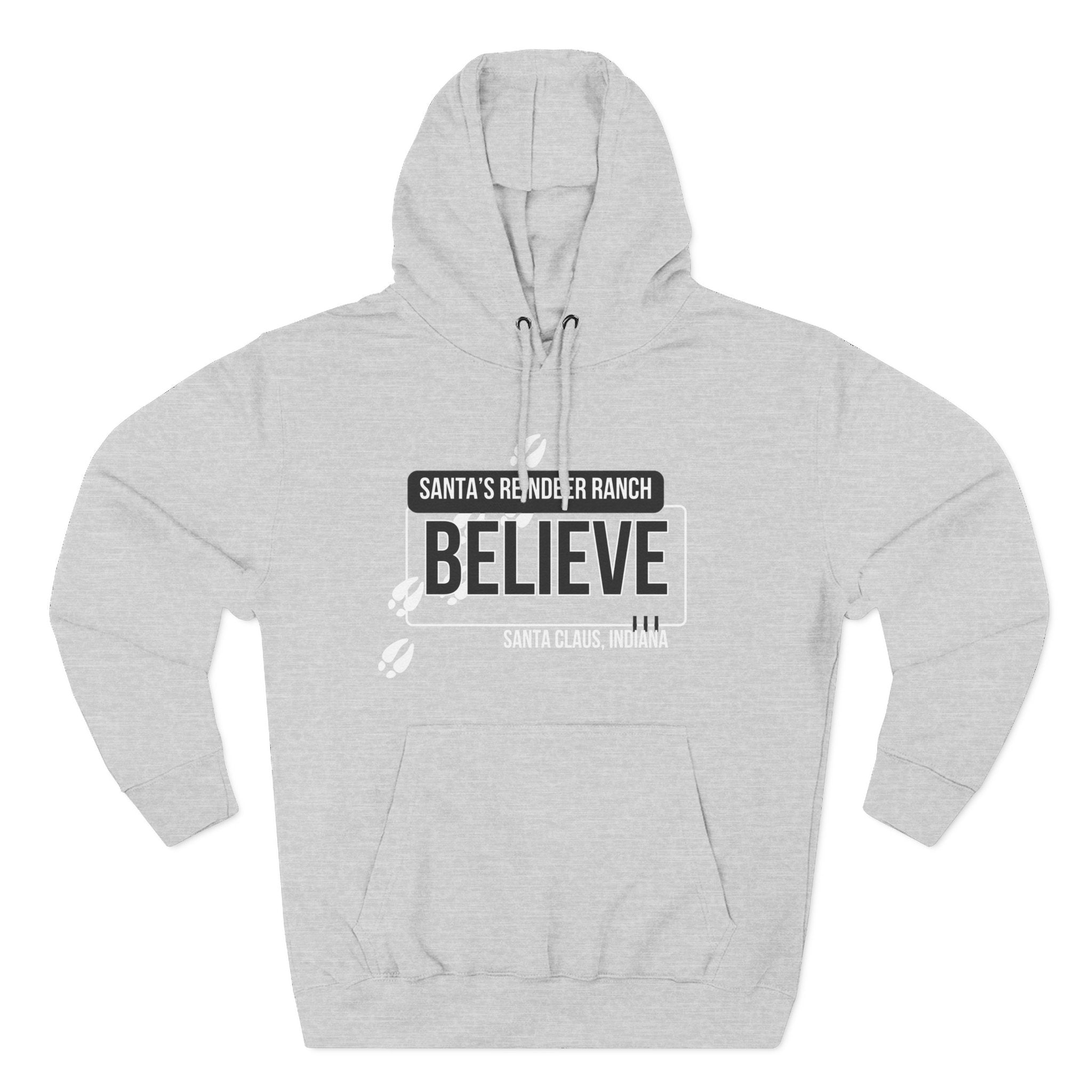 Santa's Ranch Believe Hoodie