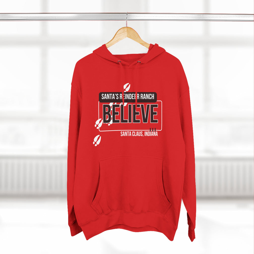 Santa's Ranch Believe Hoodie