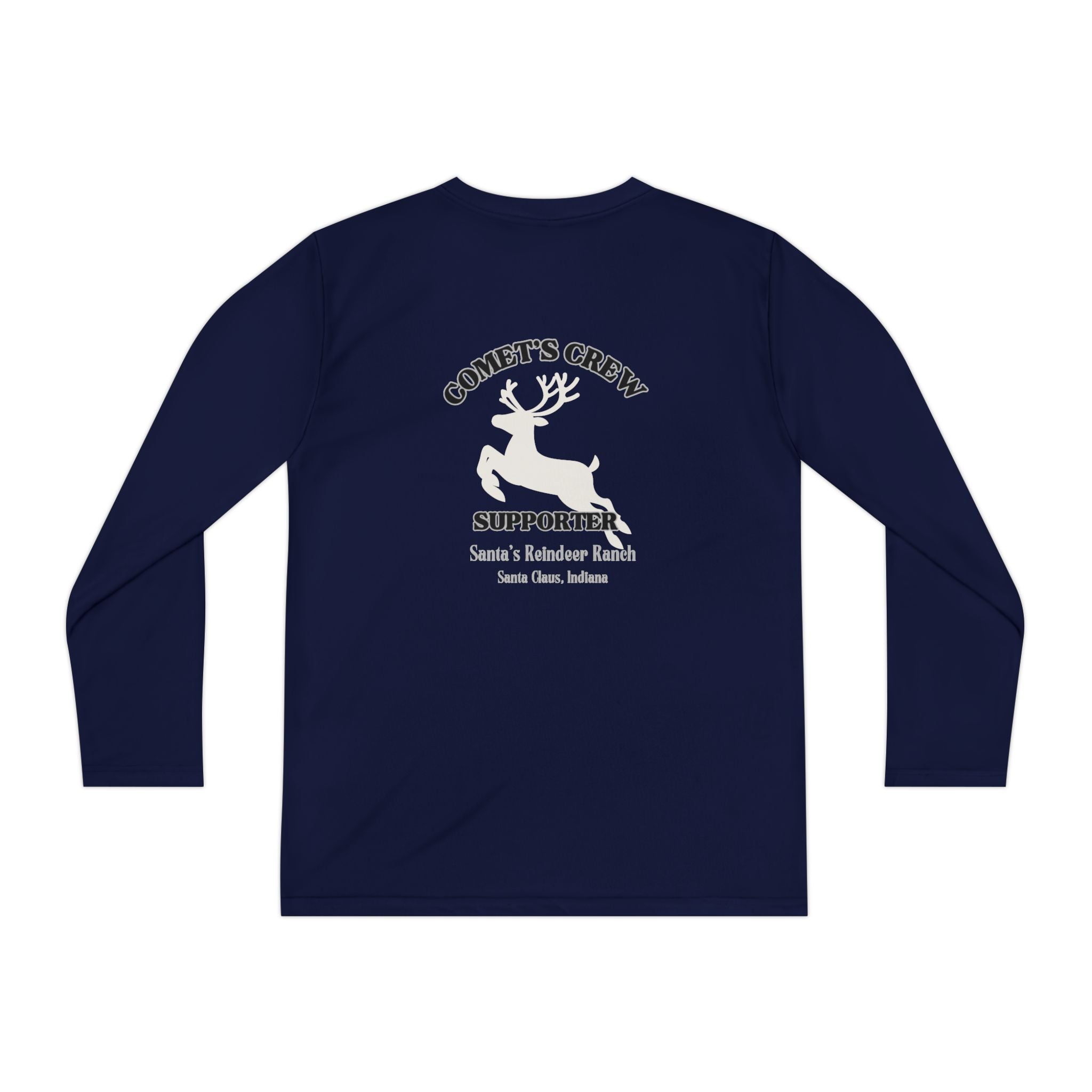 Youth Long Sleeve Competitor Tee for Sports Enthusiasts, Comfortable Active Wear, Perfect for Team Events, Sports Day, Gifts for Young [...]