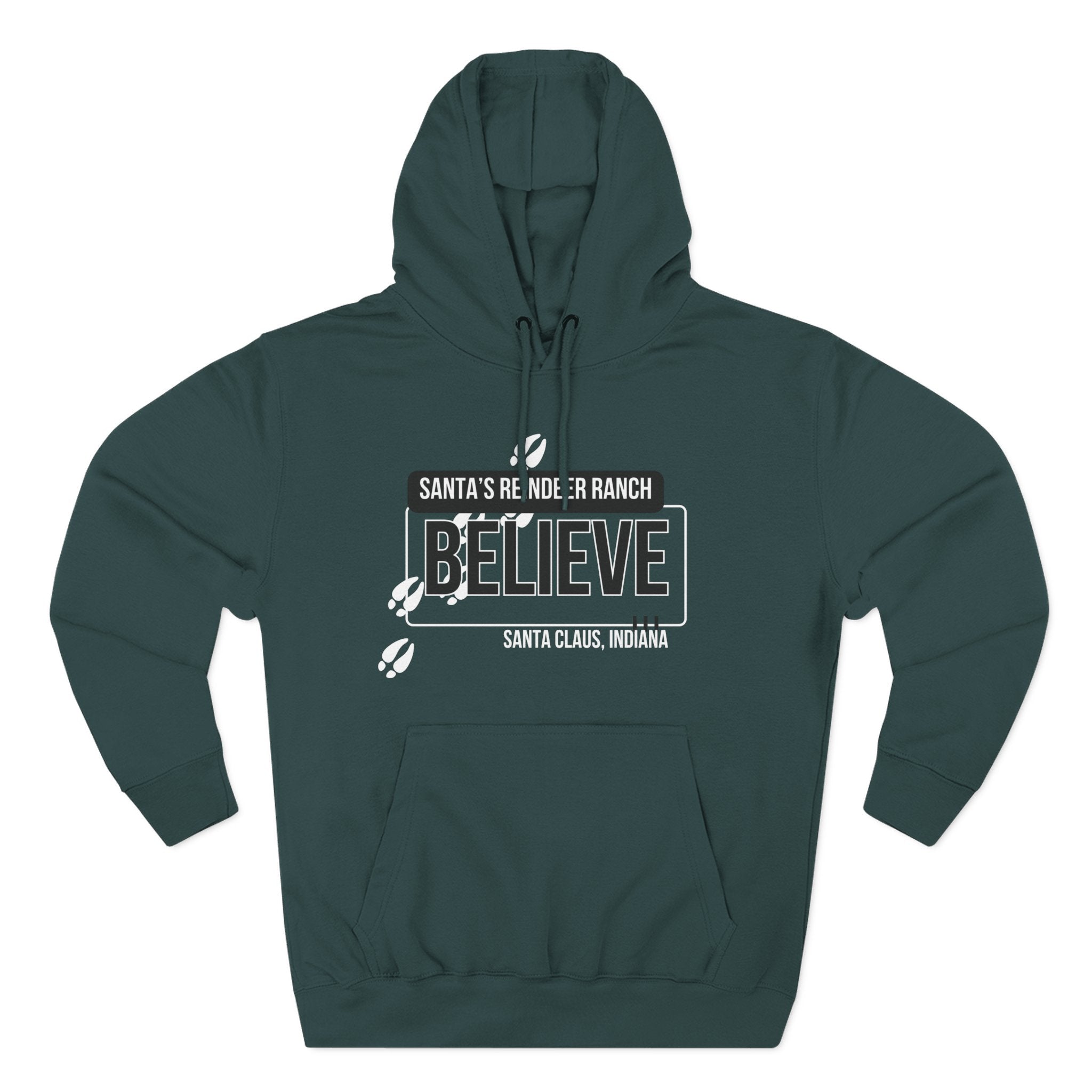 Santa's Ranch Believe Hoodie